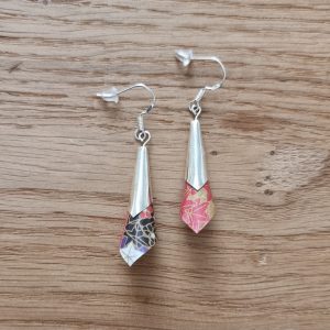 Boucles d’oreilles « cône »