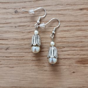 Boucles d’oreilles « couture »