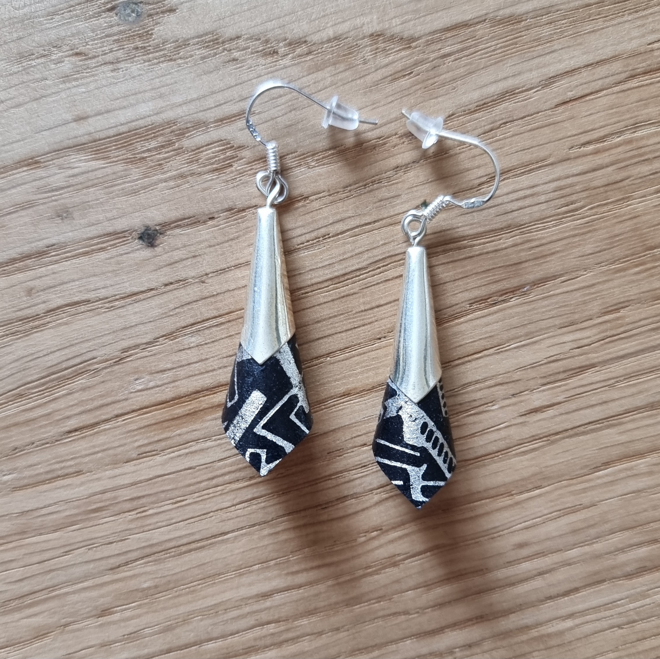 Boucles d'oreilles "cône" – Image 2
